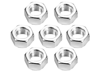 SILVER PLATED HEX NUTS Cover Image
